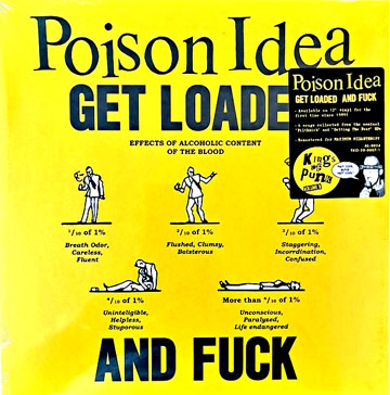 POISON IDEA "Get Loaded And Fuck" 12" EP (TKO)